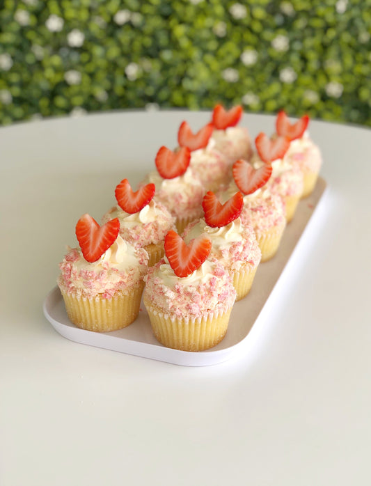 Strawberry Shortcake Cupcake