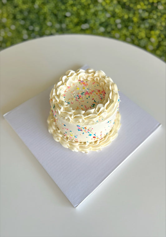 Minimalist Birthday Cake