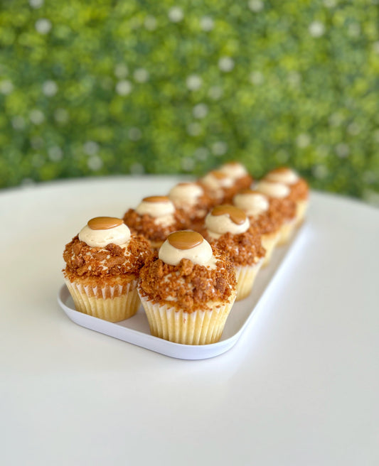 Biscoff cheesecake cupcakes