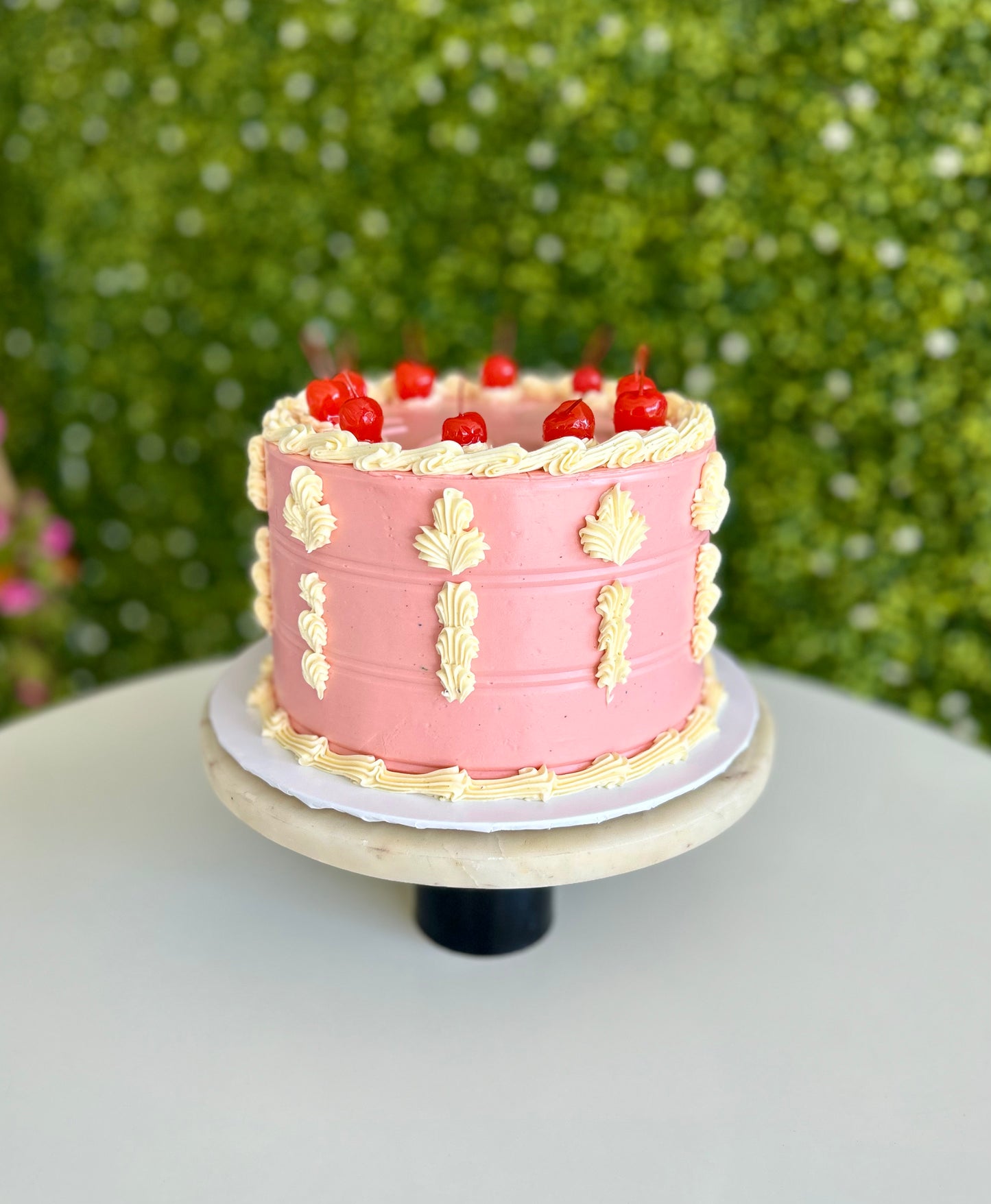 Raspberry White Velvet Cake