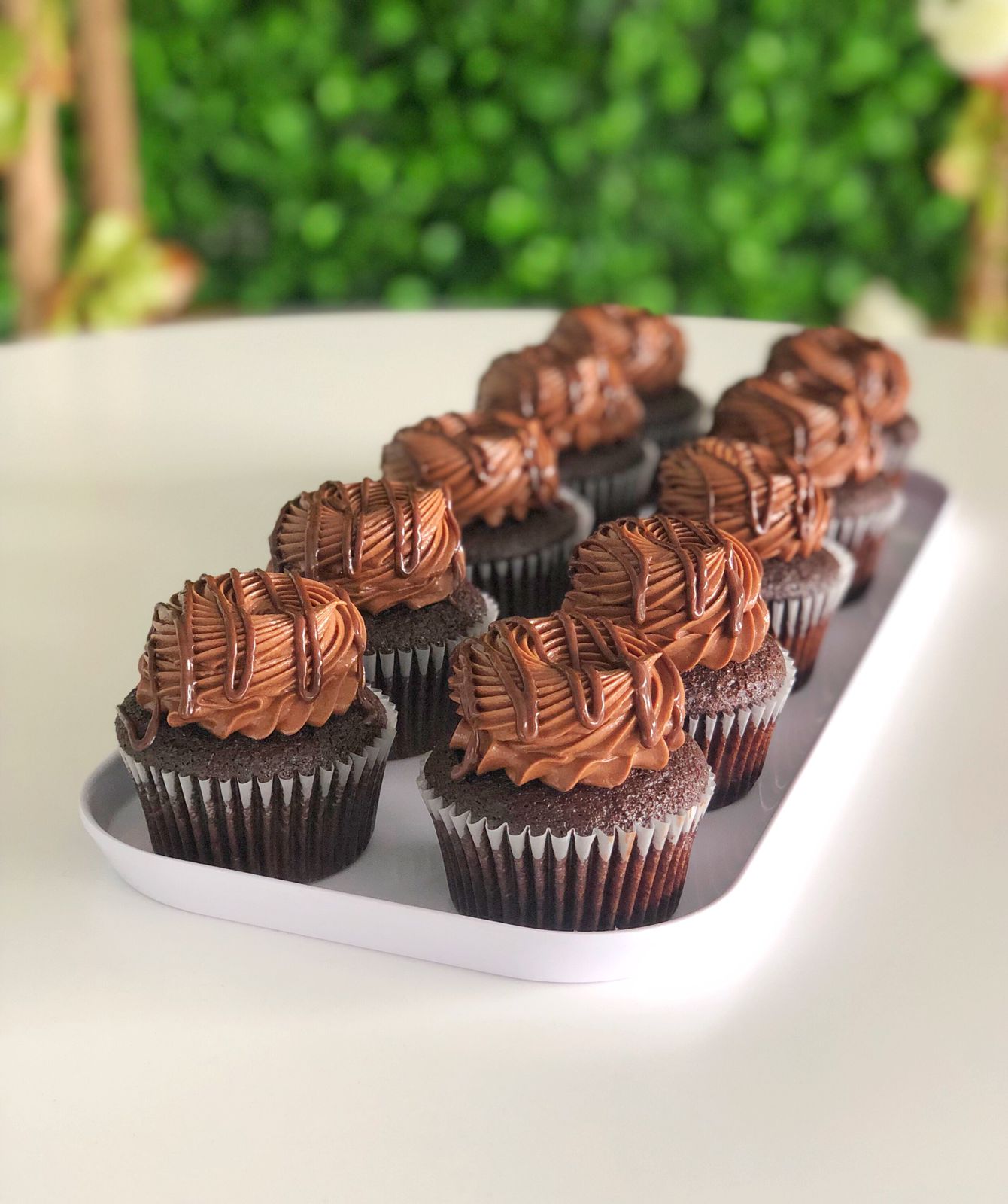 Triple chocolate cupcakes
