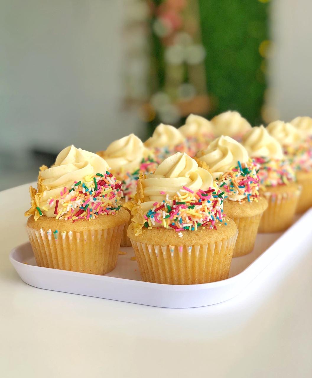 Cereal Milk Cupcakes