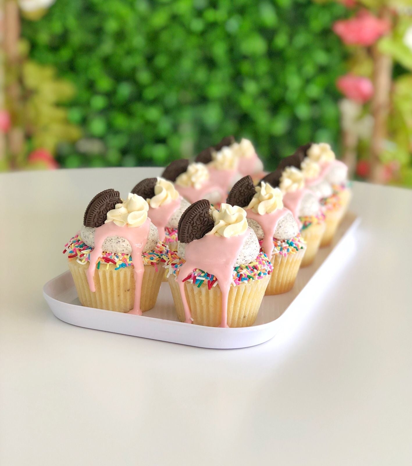 Oreo Birthday Cake Cupcakes